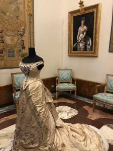 Abito della Regina Margherita al Palazzo del Quirinale